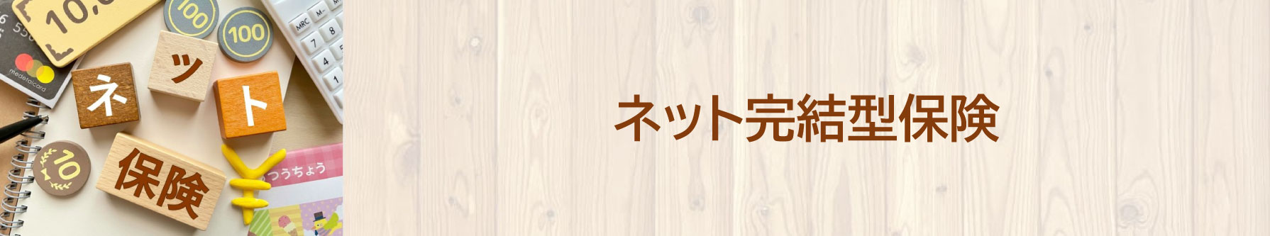 ネット完結型保険